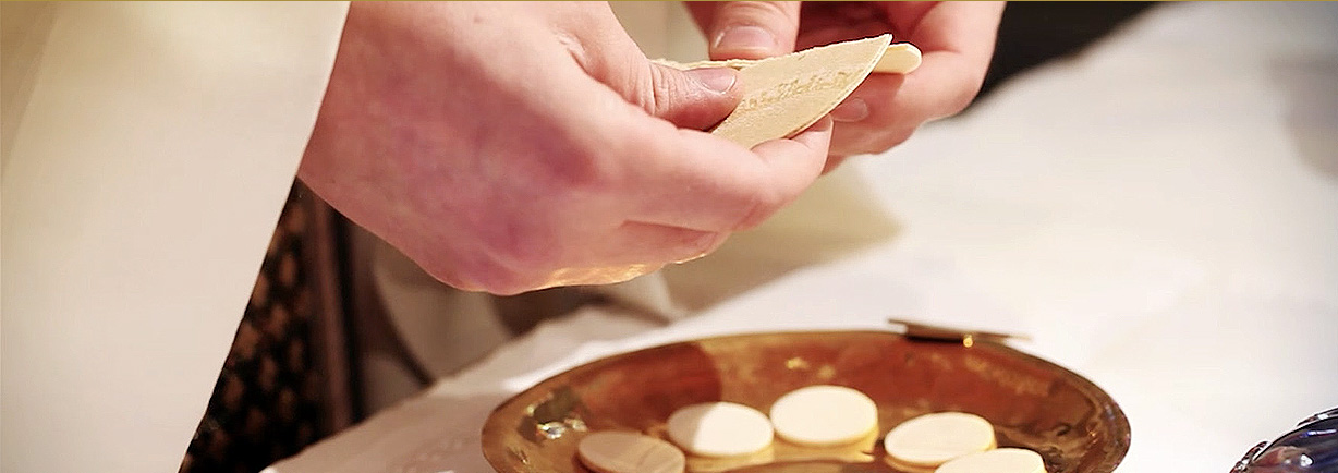 Kommunionempfang - Heilige Eucharistie